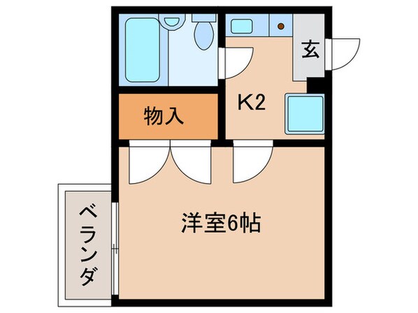 リバティ－稲野の物件間取画像